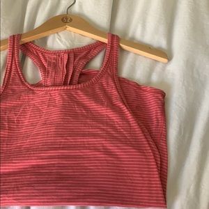 Pink and red striped Lulu tank